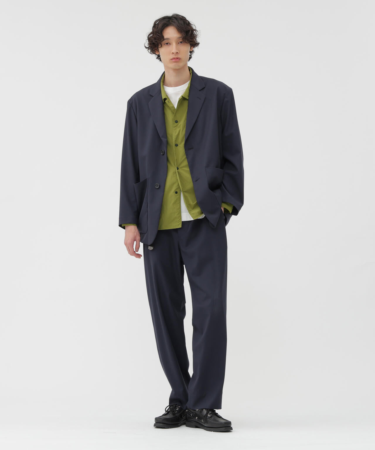 MARGARET HOWELL FINE MERINOスコットランド製　Mサイズ FINE WOOL POPLIN TROUSERS | MARGARET HOWELL（マーガレット