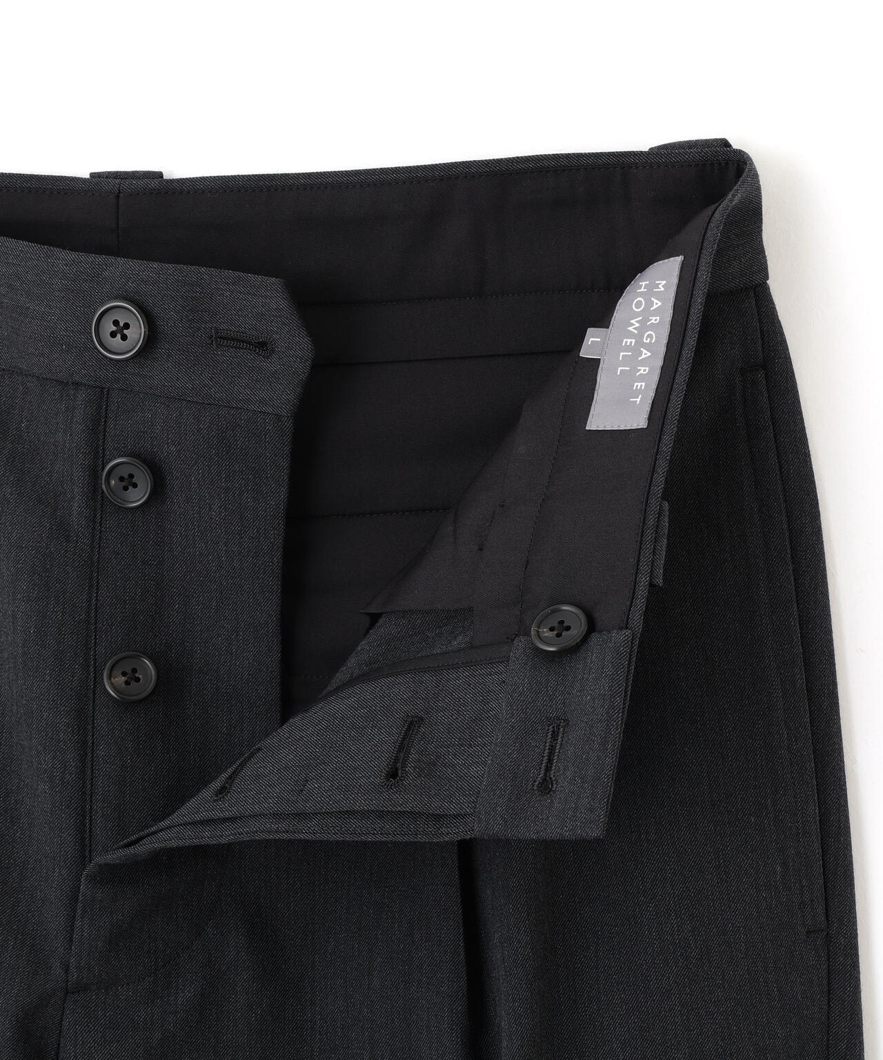 DRY WOOL SUITING TROUSERS | MARGARET HOWELL（マーガレット