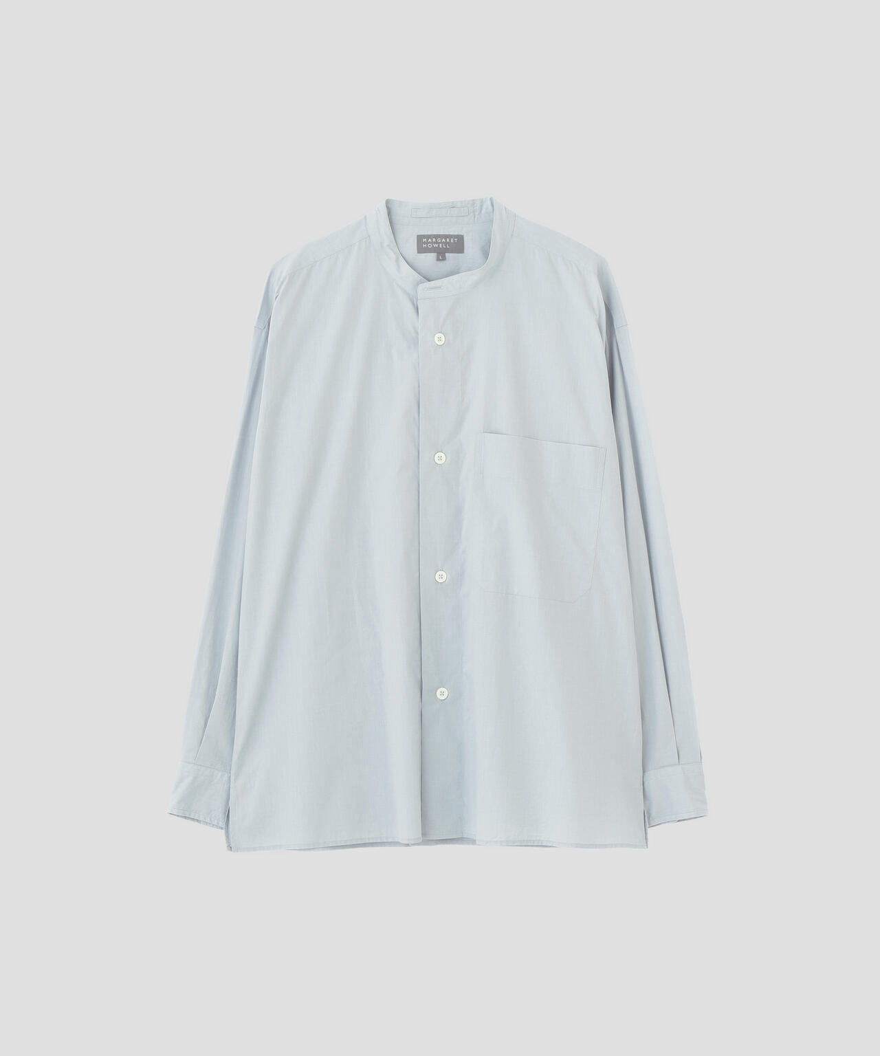 SOFT COTTON END ON END SHIRT | MARGARET HOWELL（マーガレット  