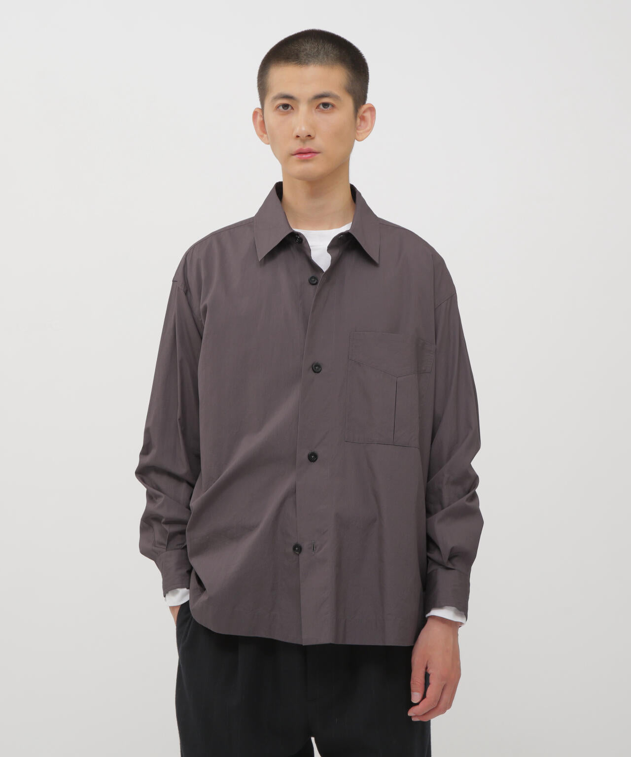 PAPER COTTON POPLIN SHIRT
