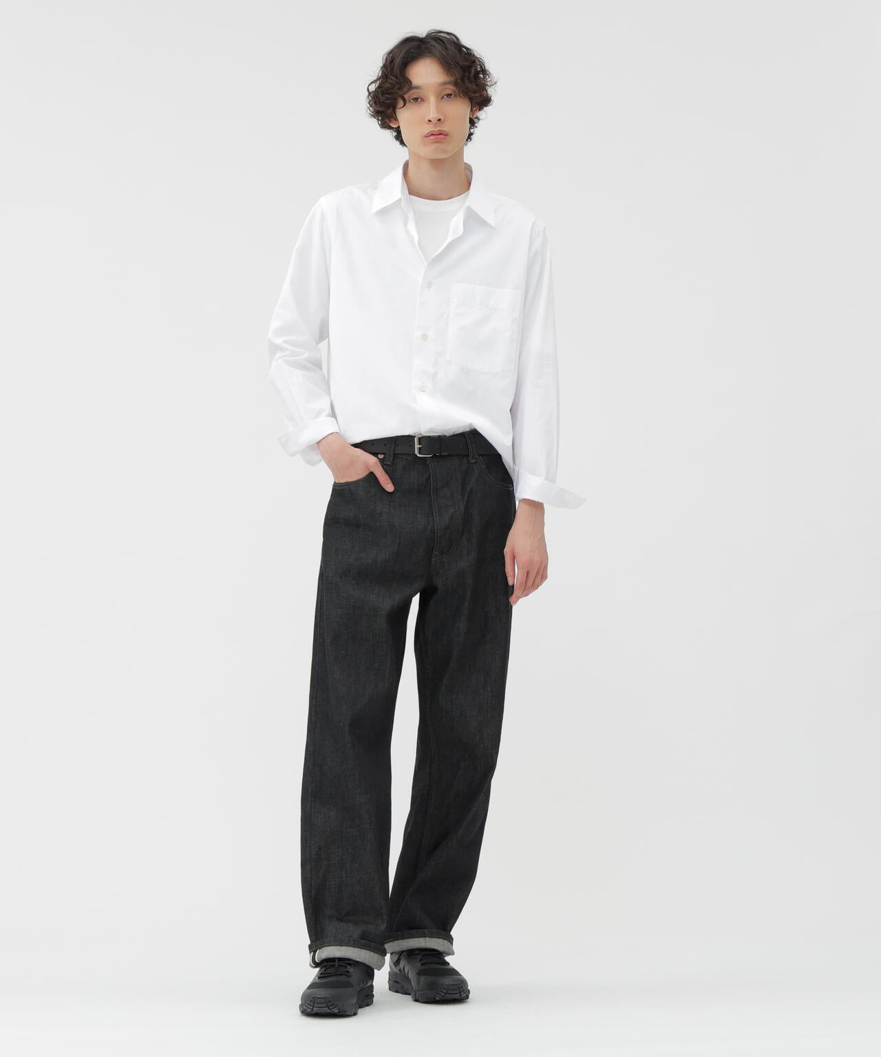 PLAIN COTTON POPLIN SHIRT