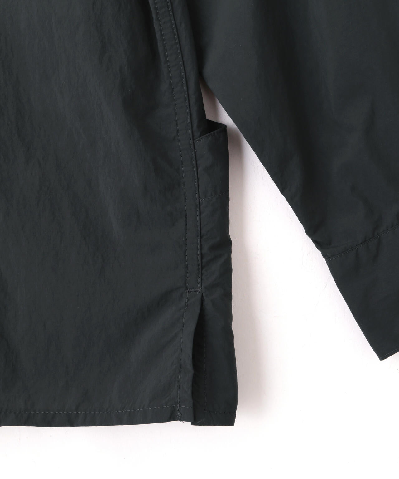 RECYCLE NYLON LIGHT POPLIN SHIRT