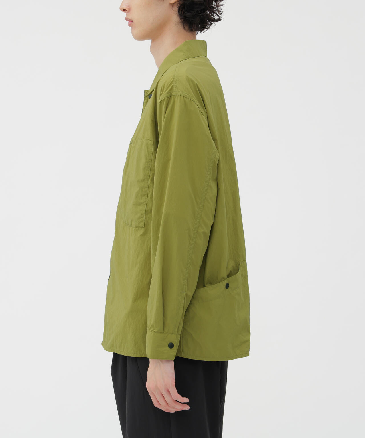 RECYCLE NYLON LIGHT POPLIN SHIRT | MARGARET HOWELL（マーガレット