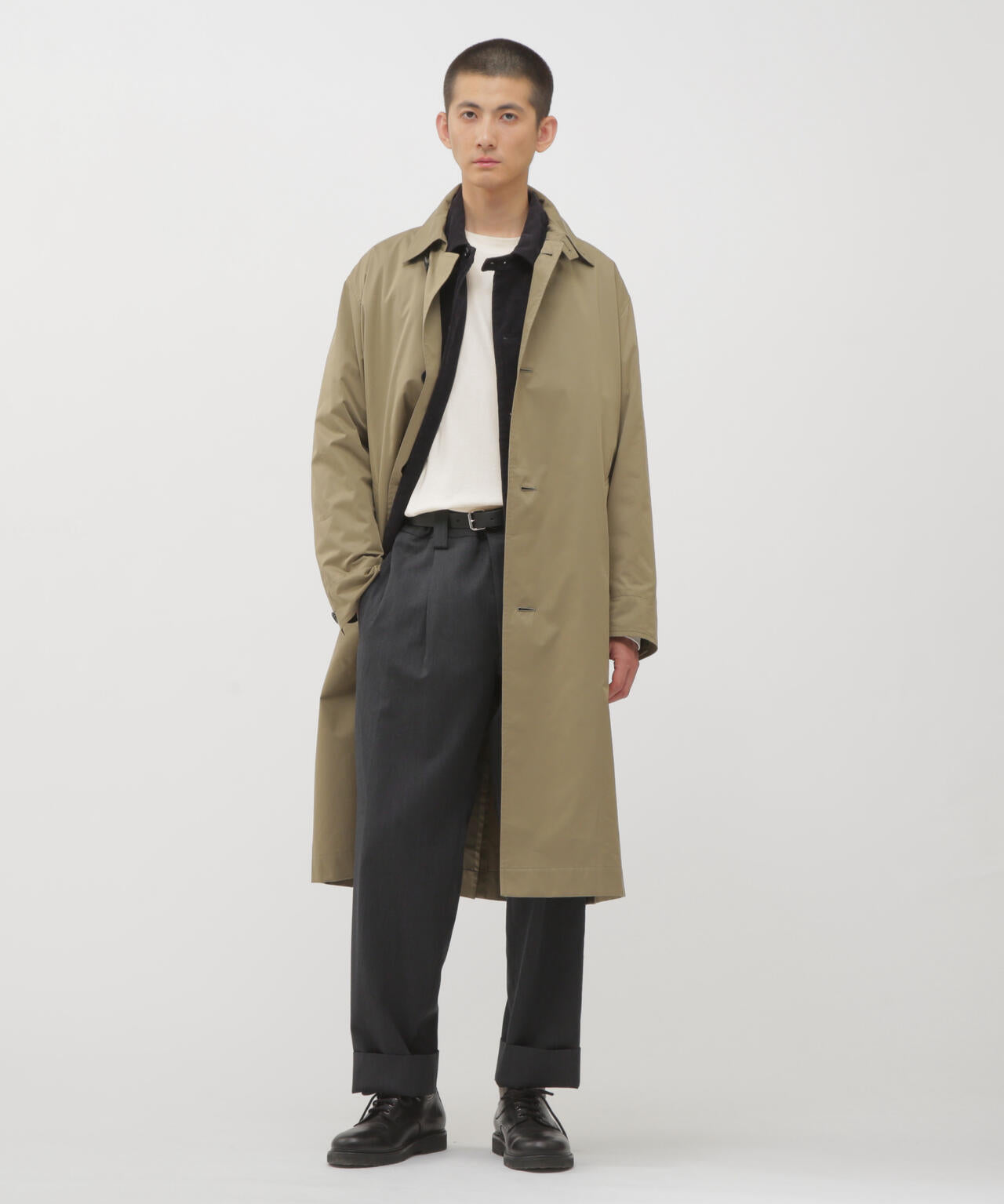 SOFT COTTON WOOL JERSEY TOP