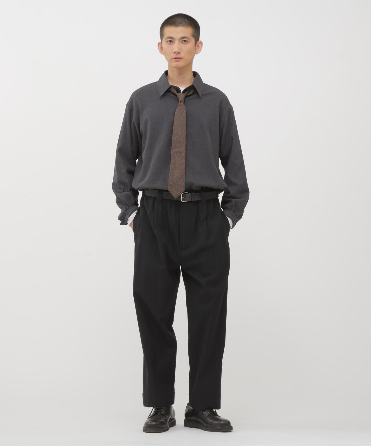 GRAPHIC PAISLEY SILK TIE | MARGARET HOWELL（マーガレット・ハウエル