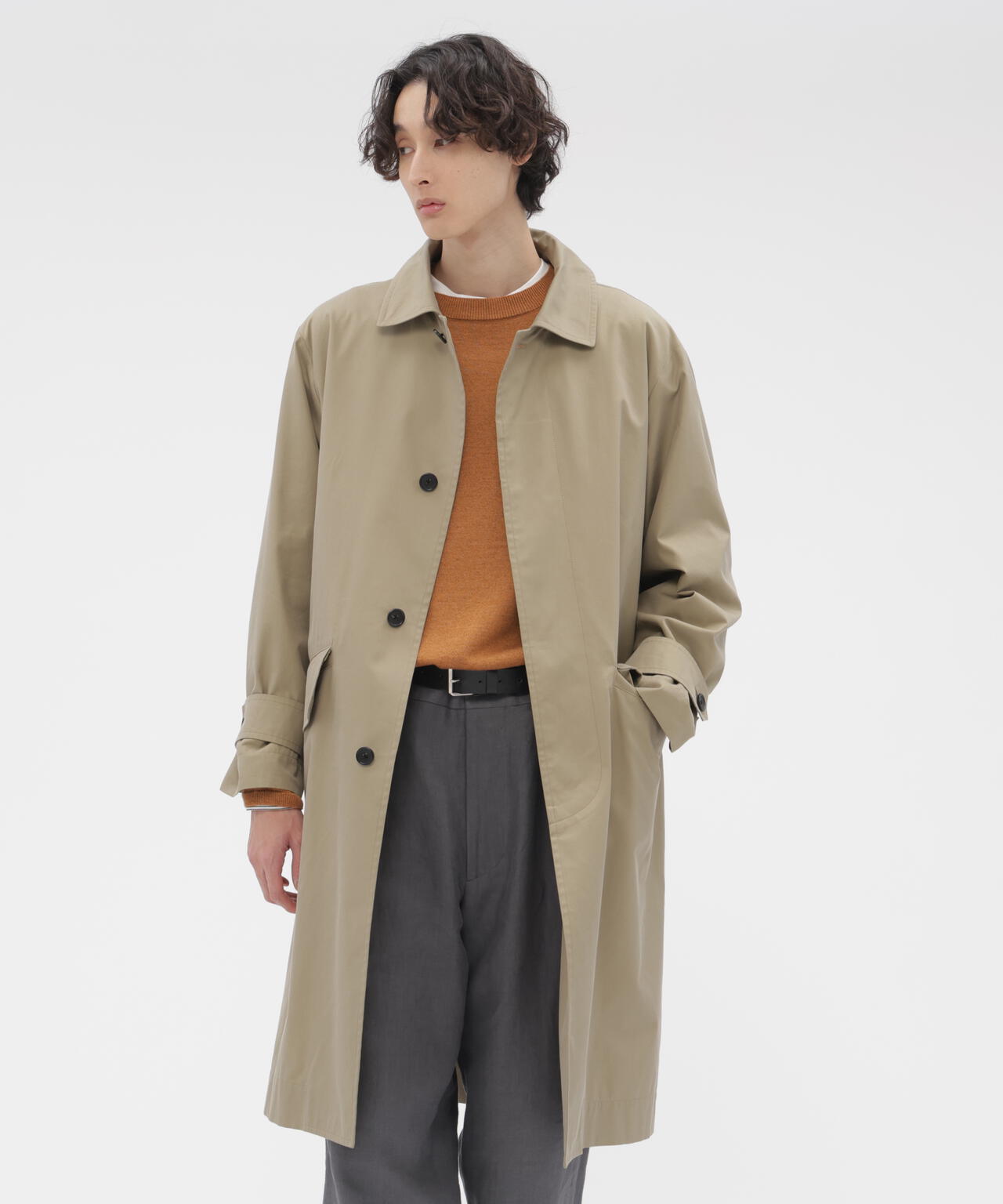 COTTON NYLON GABARDINE COAT | MARGARET HOWELL（マーガレット