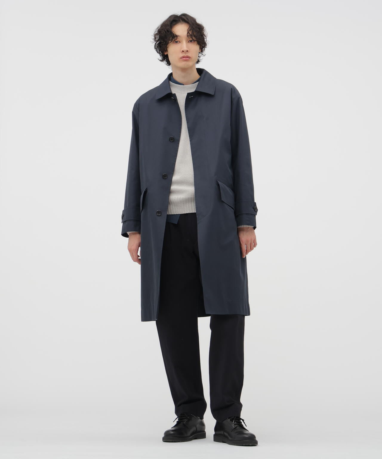 マーガレットハウエル　MILLED WOOL GABARDINE COTTON NYLON GABARDINE COAT | MARGARET HOWELL（マーガレット