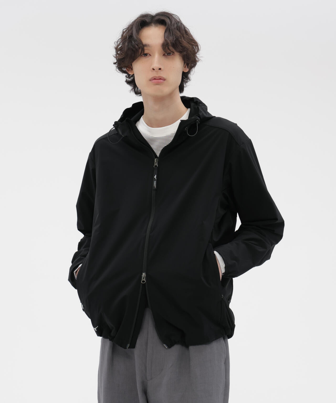 STRETCH POLYESTER BLOUSON | MARGARET HOWELL（マーガレット