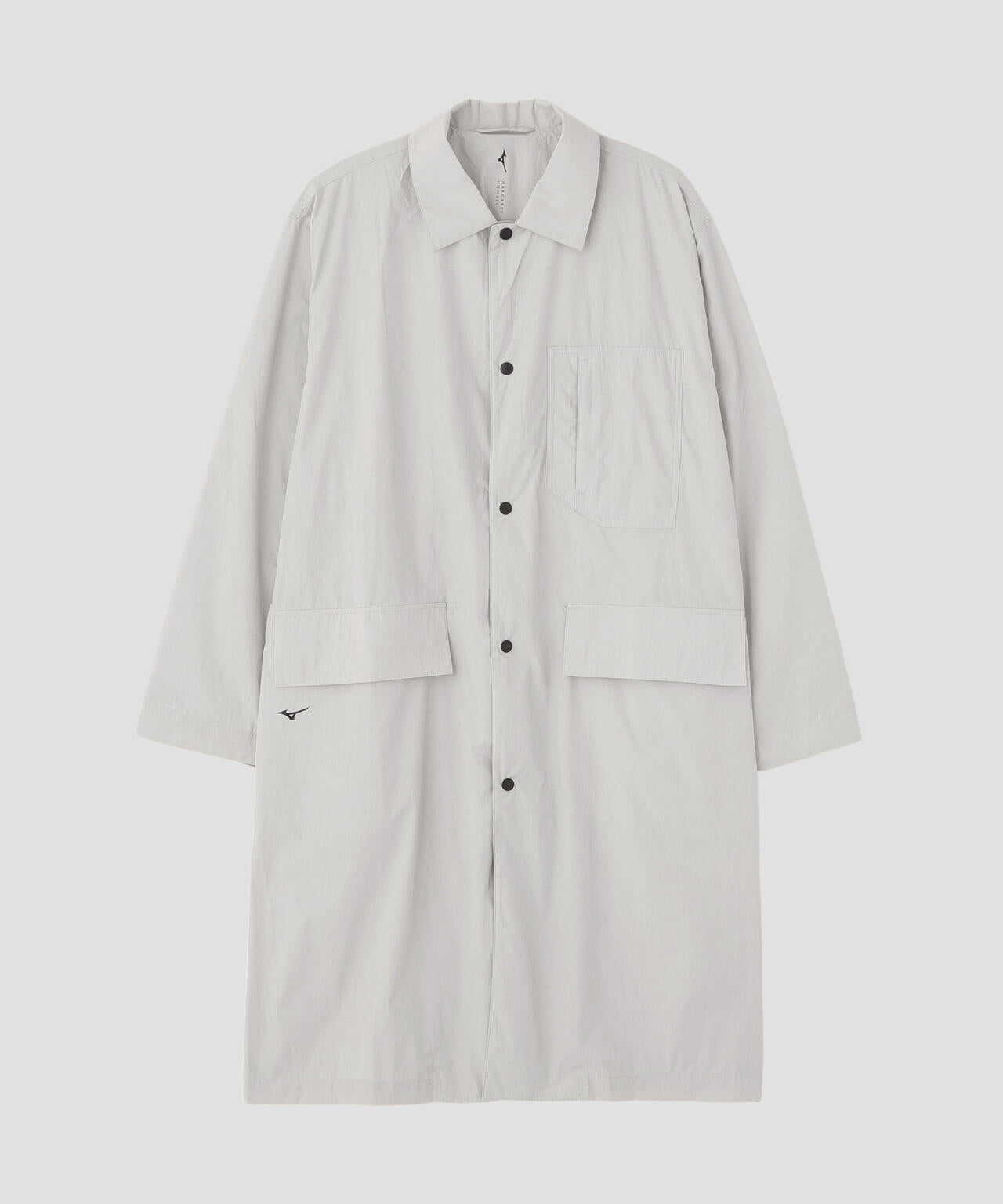 RECYCLED NYLON COMPACT RIPSTOP COAT