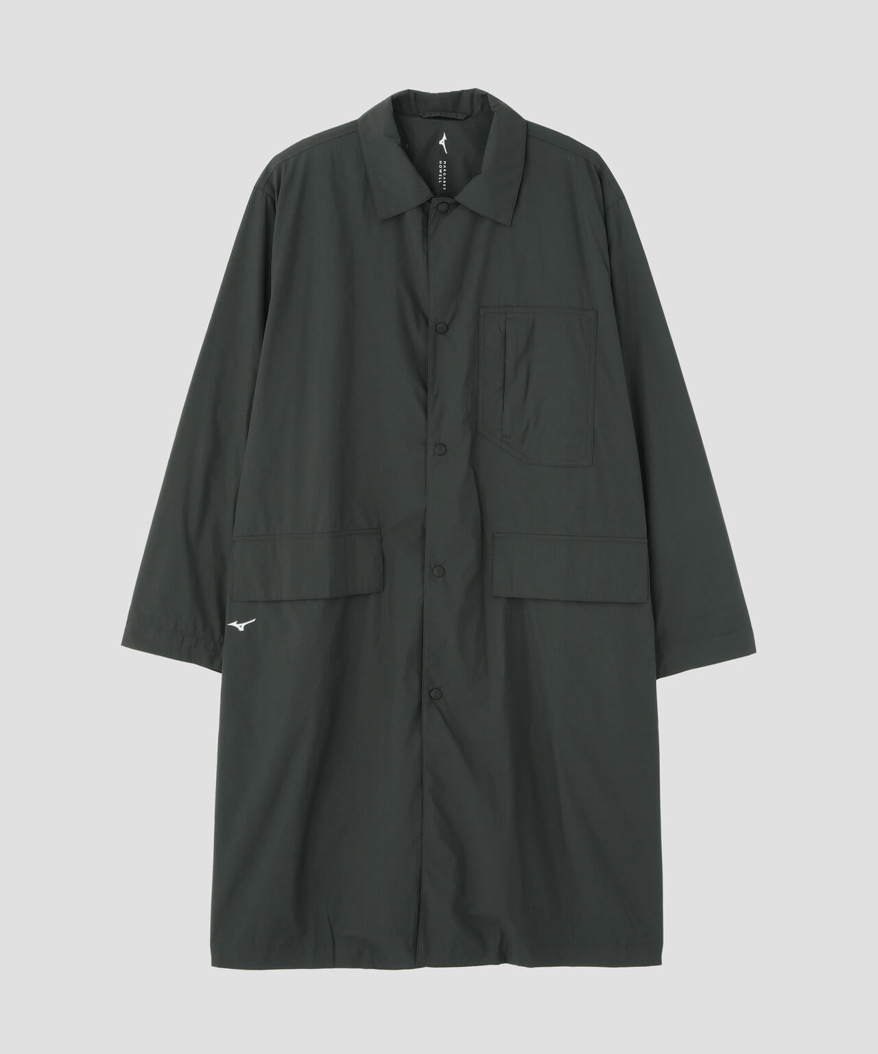 RECYCLED NYLON COMPACT RIPSTOP COAT