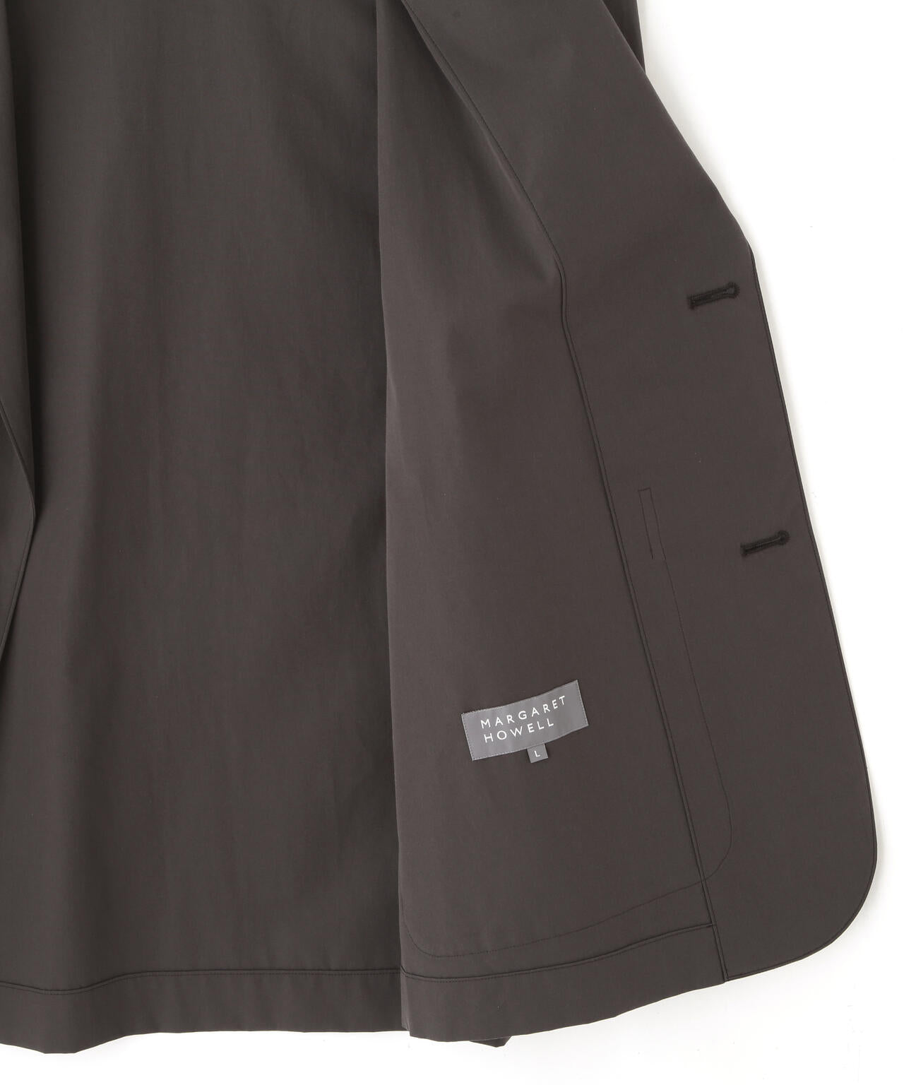 FINE COTTON PLAINWEAVE JACKET | MARGARET HOWELL（マーガレット
