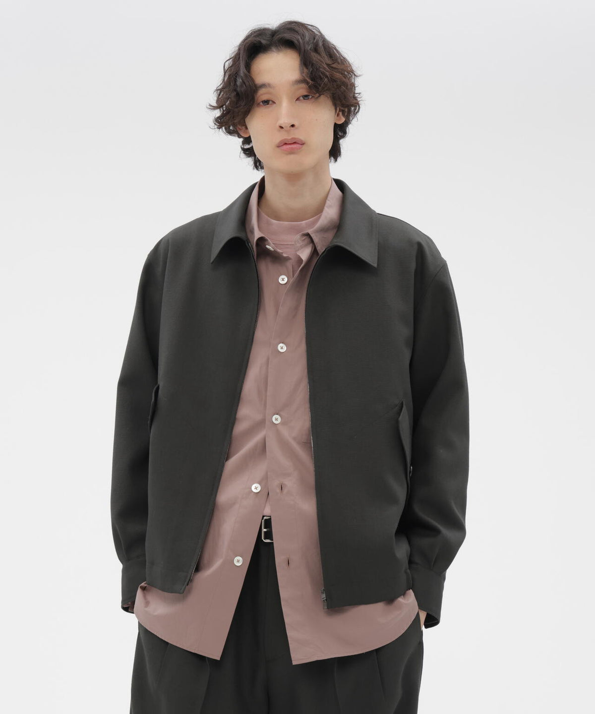 DOUBLE TWISTED WOOL BLOUSON | MARGARET HOWELL（マーガレット 