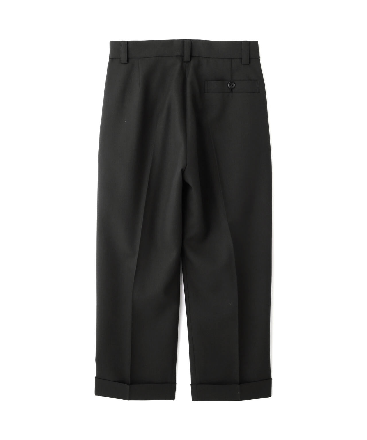 DOUBLE TWISTED WOOL TROUSERS