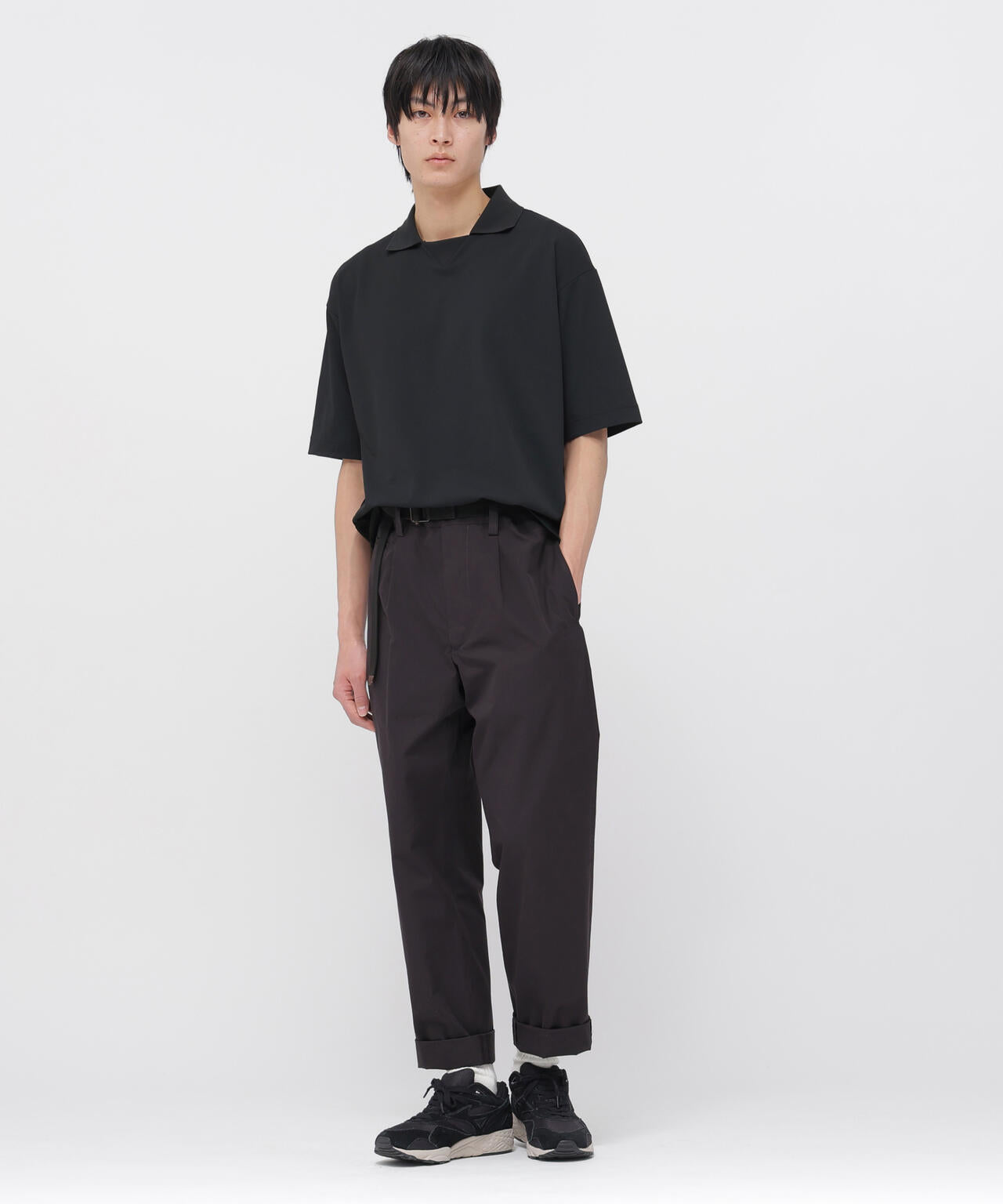 COTTON SILK PLAINWEAVE TROUSERS | MARGARET HOWELL（マーガレット