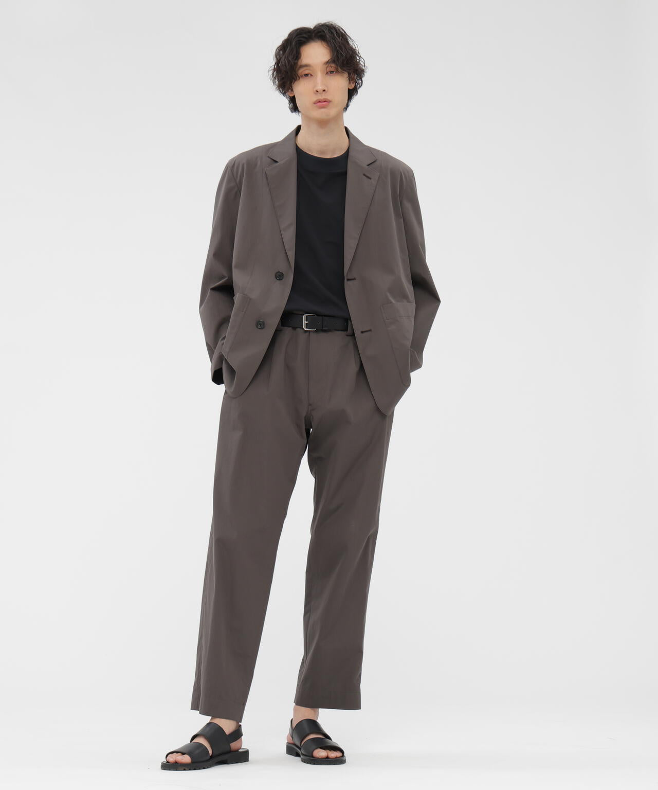 FINE COTTON PLAINWEAVE TROUSERS | MARGARET HOWELL（マーガレット