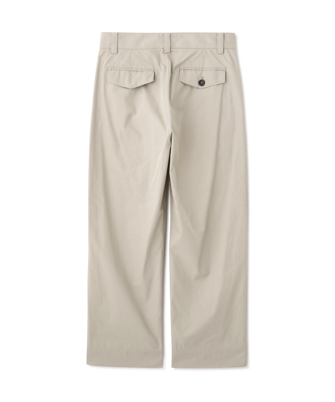 EGYPTIAN COTTON GABARDINE TROUSERS