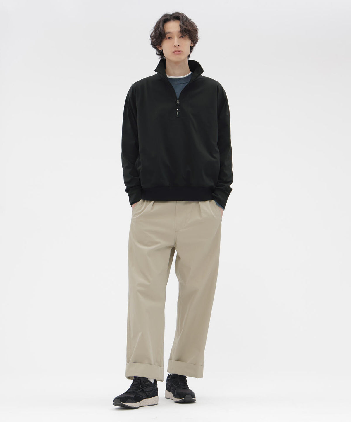 EGYPTIAN COTTON GABARDINE TROUSERS | MARGARET HOWELL（マーガレット 