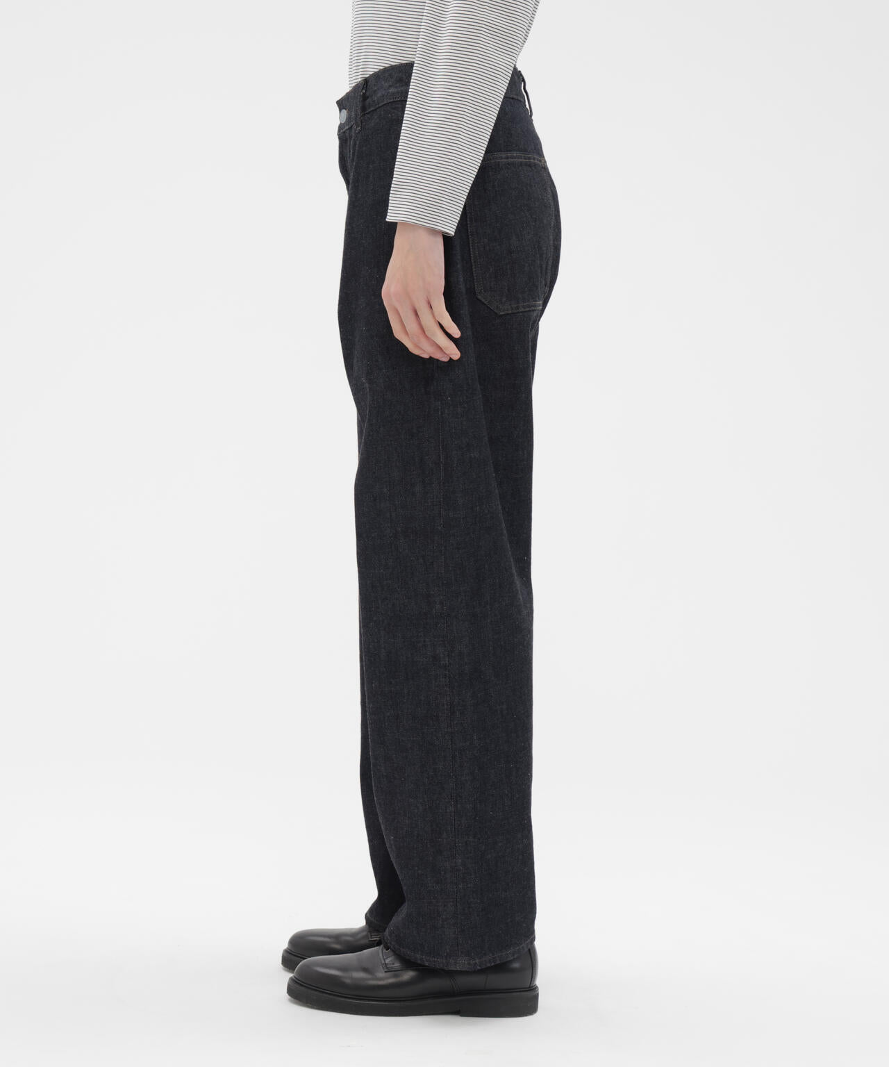 LIGHT DENIM TROUSERS