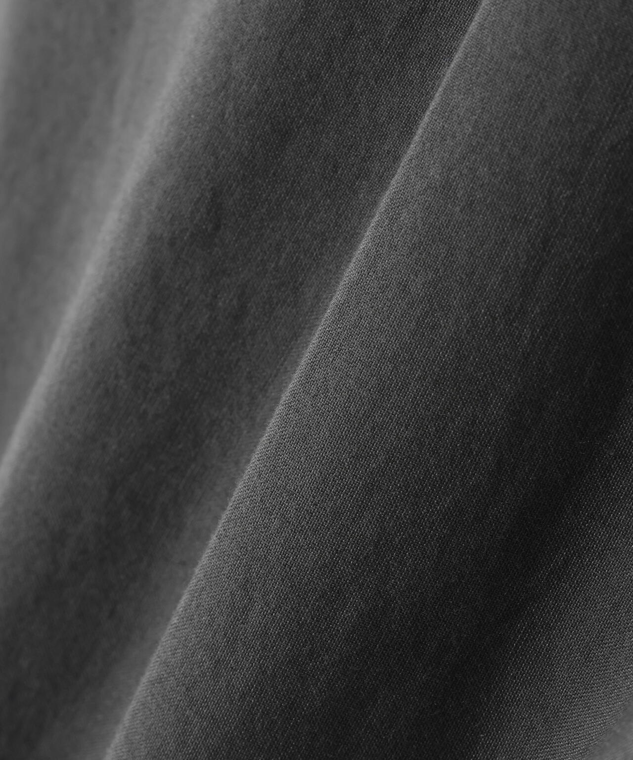 MATT COTTON SILK POPLIN TROUSERS