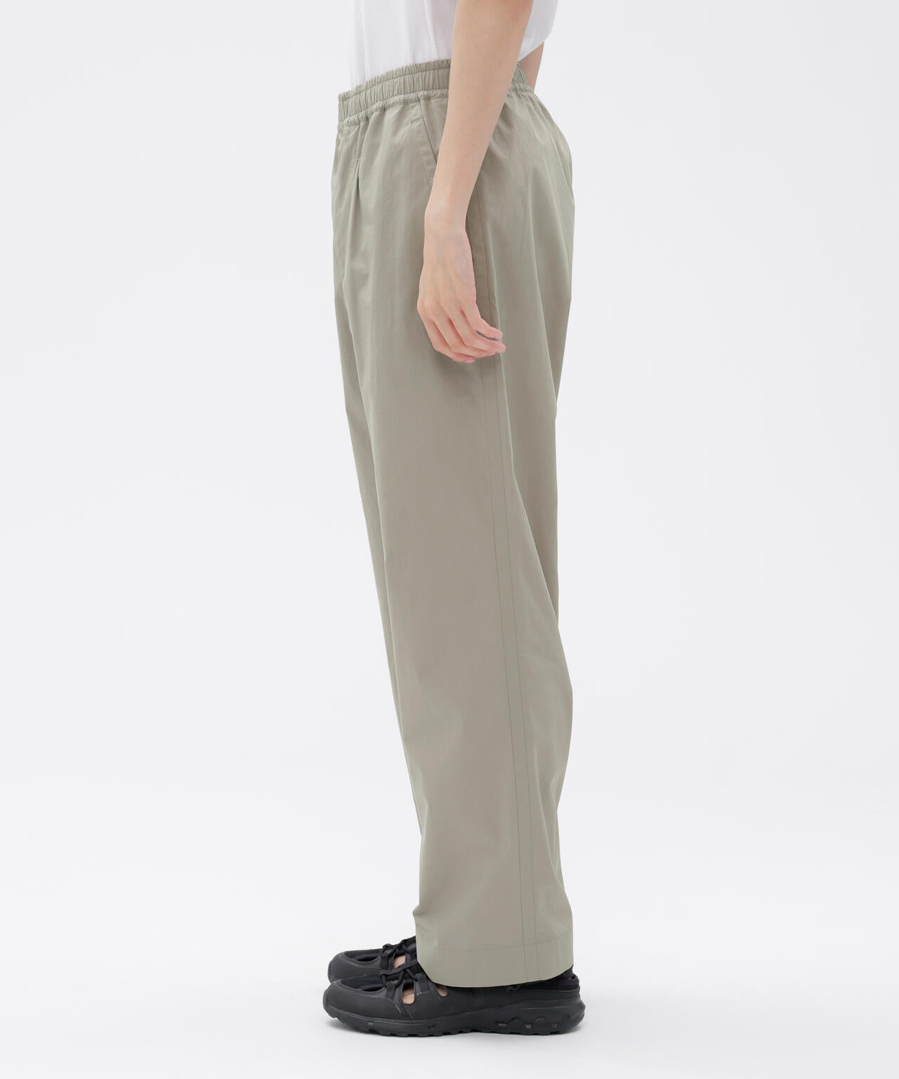 HIGHDENSE COTTON PLAINWEAVE TROUSERS | MARGARET HOWELL