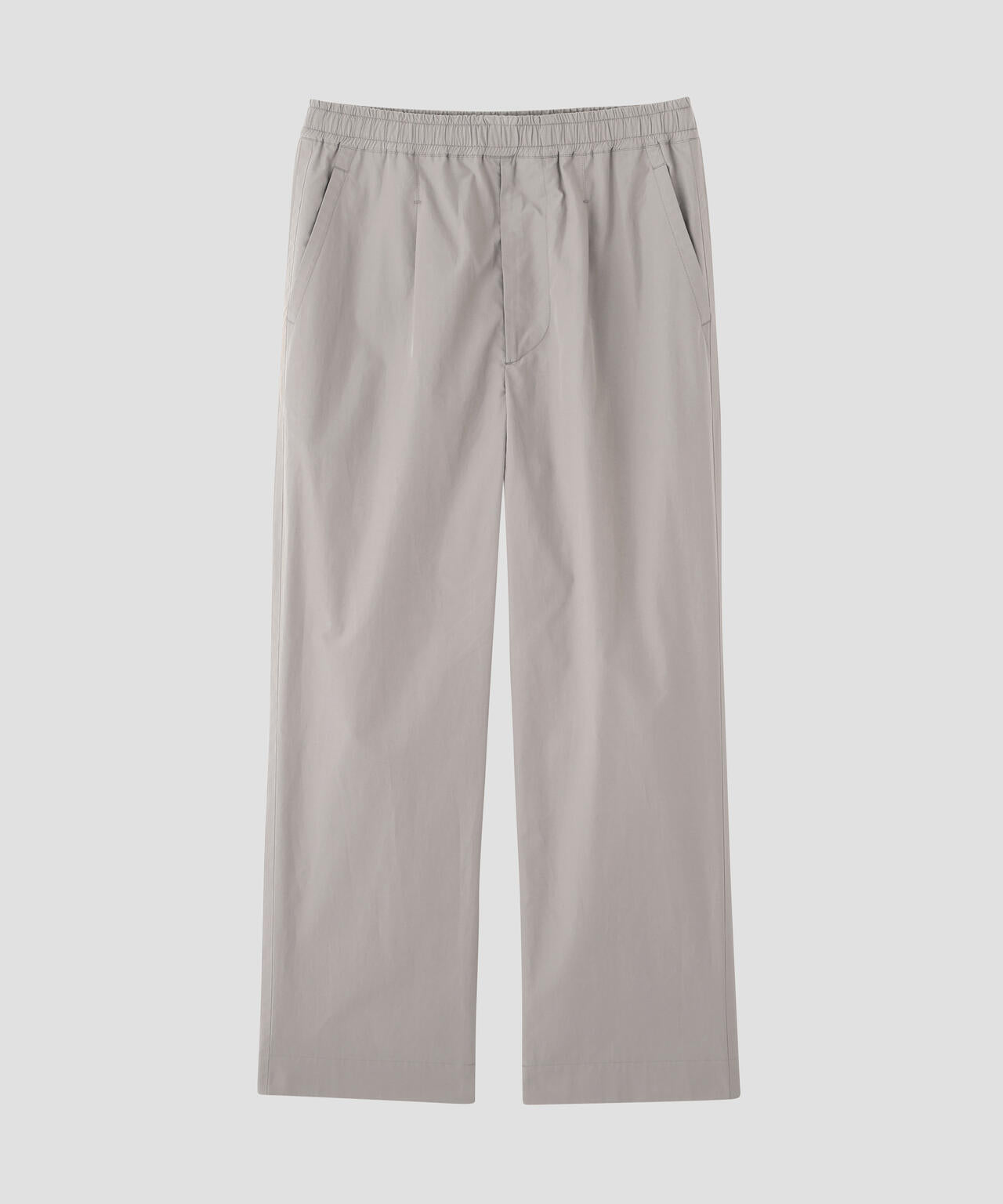 HIGHDENSE COTTON PLAINWEAVE TROUSERS