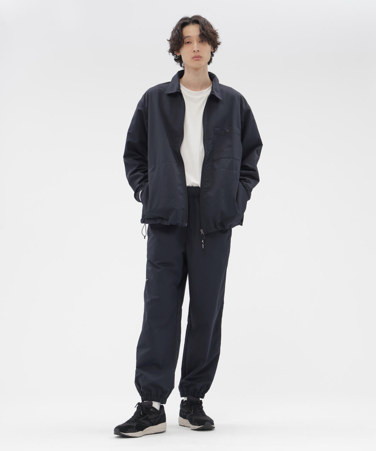 WATER REPELENT NYLON POPLIN TROUSERS | MARGARET HOWELL