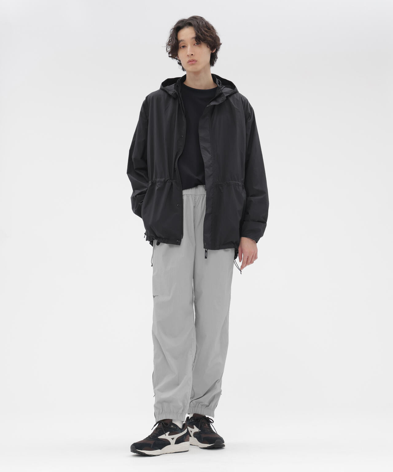 RECYCLED NYLON LIGHTWEIGHT POPLIN TROUSERS