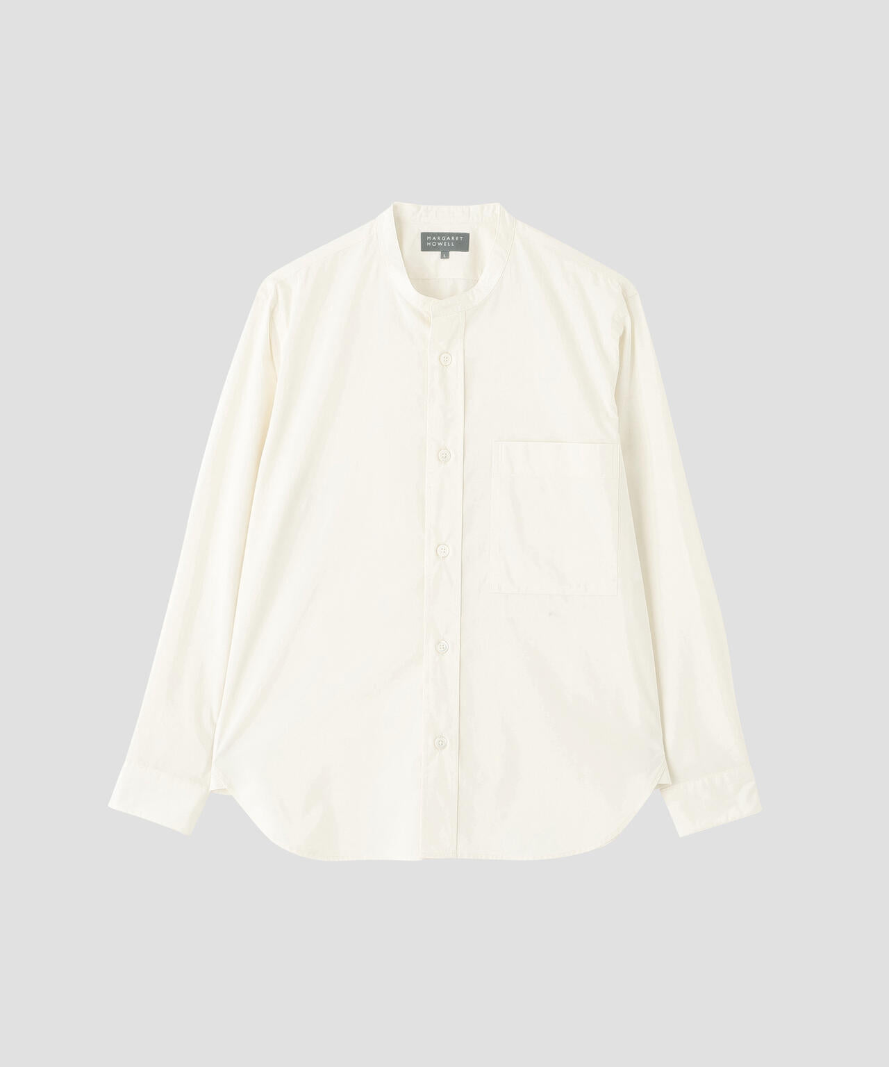 COTTON WOOL POPLIN SHIRT