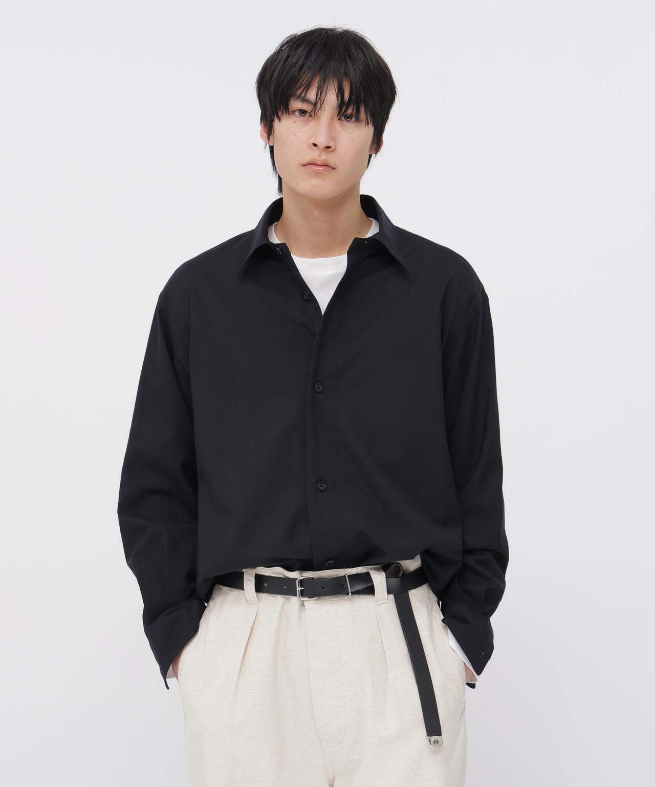 SUMMER WOOL SHIRT | MARGARET HOWELL（マーガレット・ハウエル
