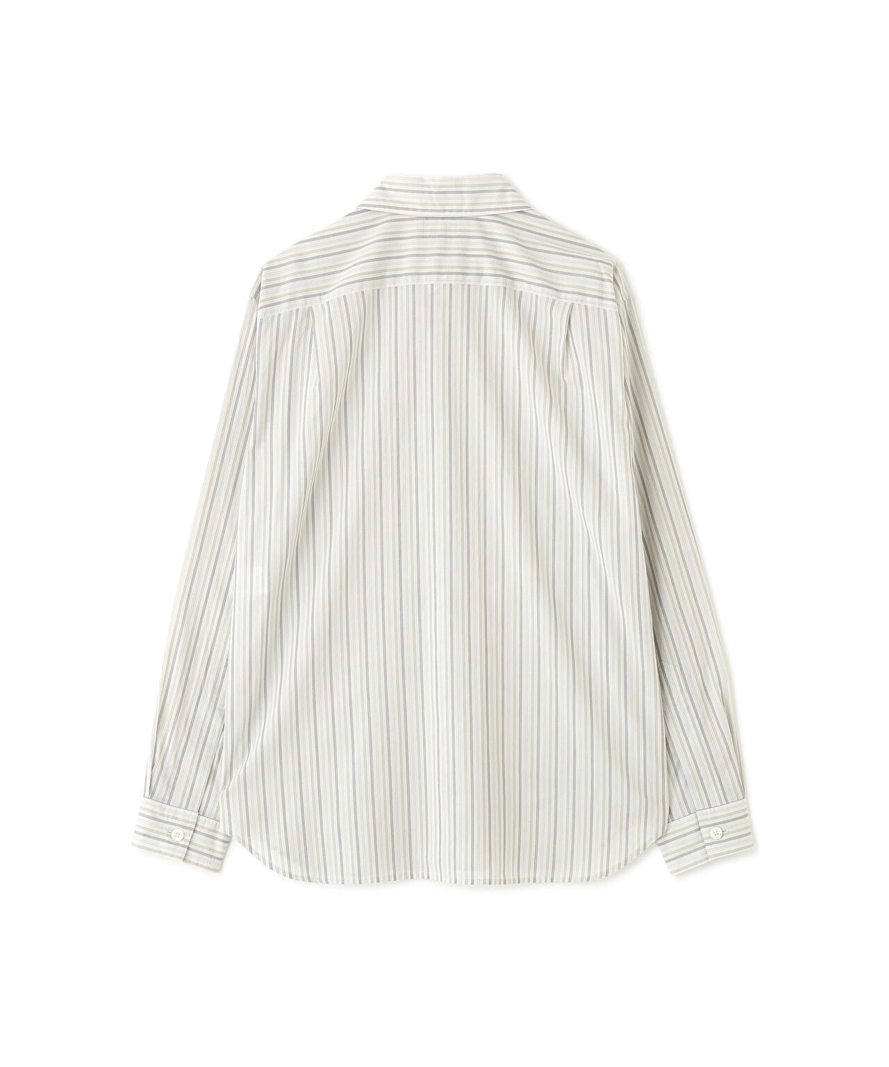 COTTON SILK STRIPE SHIRT