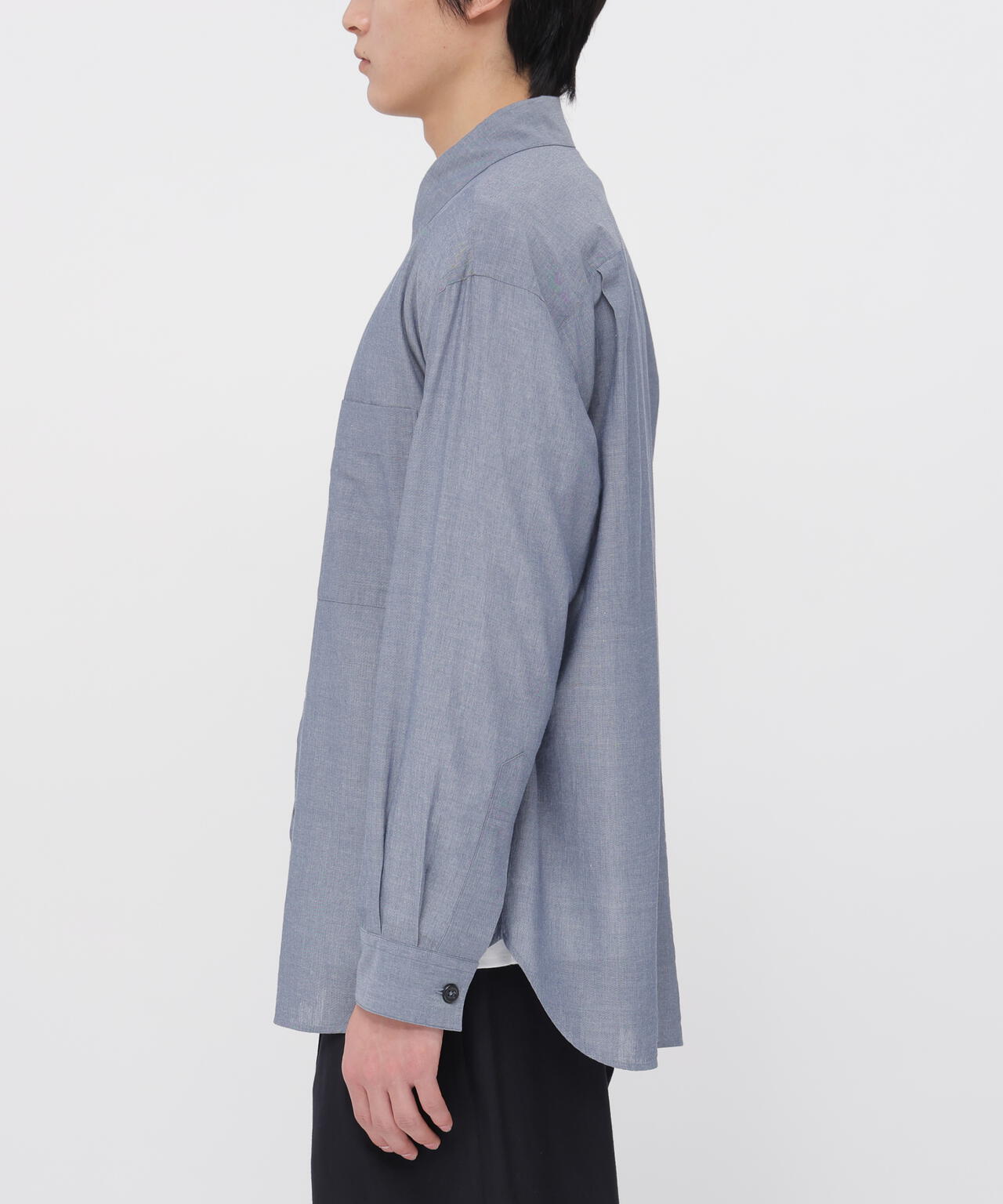 COTTON WOOL VOILE SHIRT | MARGARET HOWELL（マーガレット・ハウエル