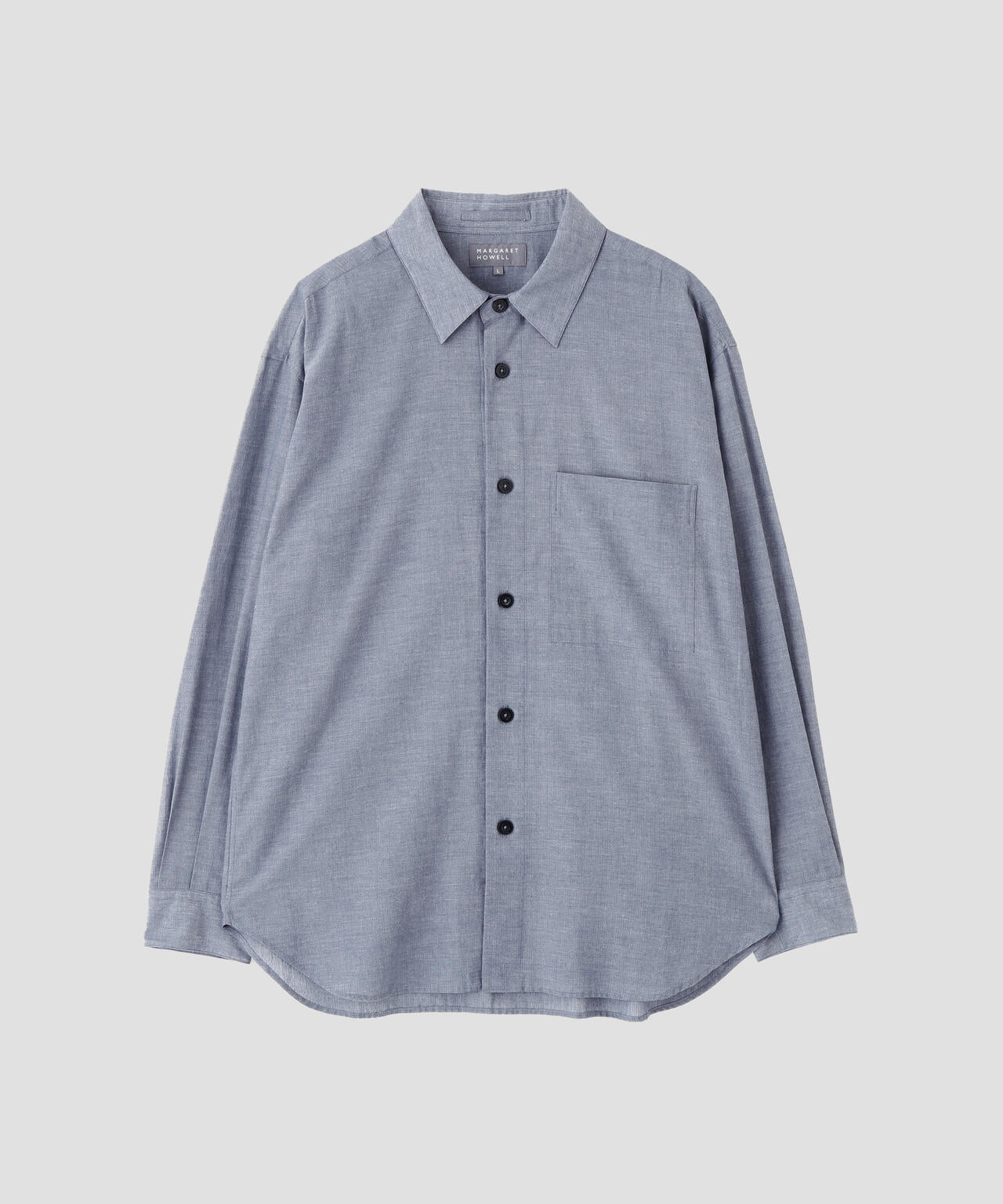 COTTON WOOL VOILE SHIRT | MARGARET HOWELL（マーガレット・ハウエル
