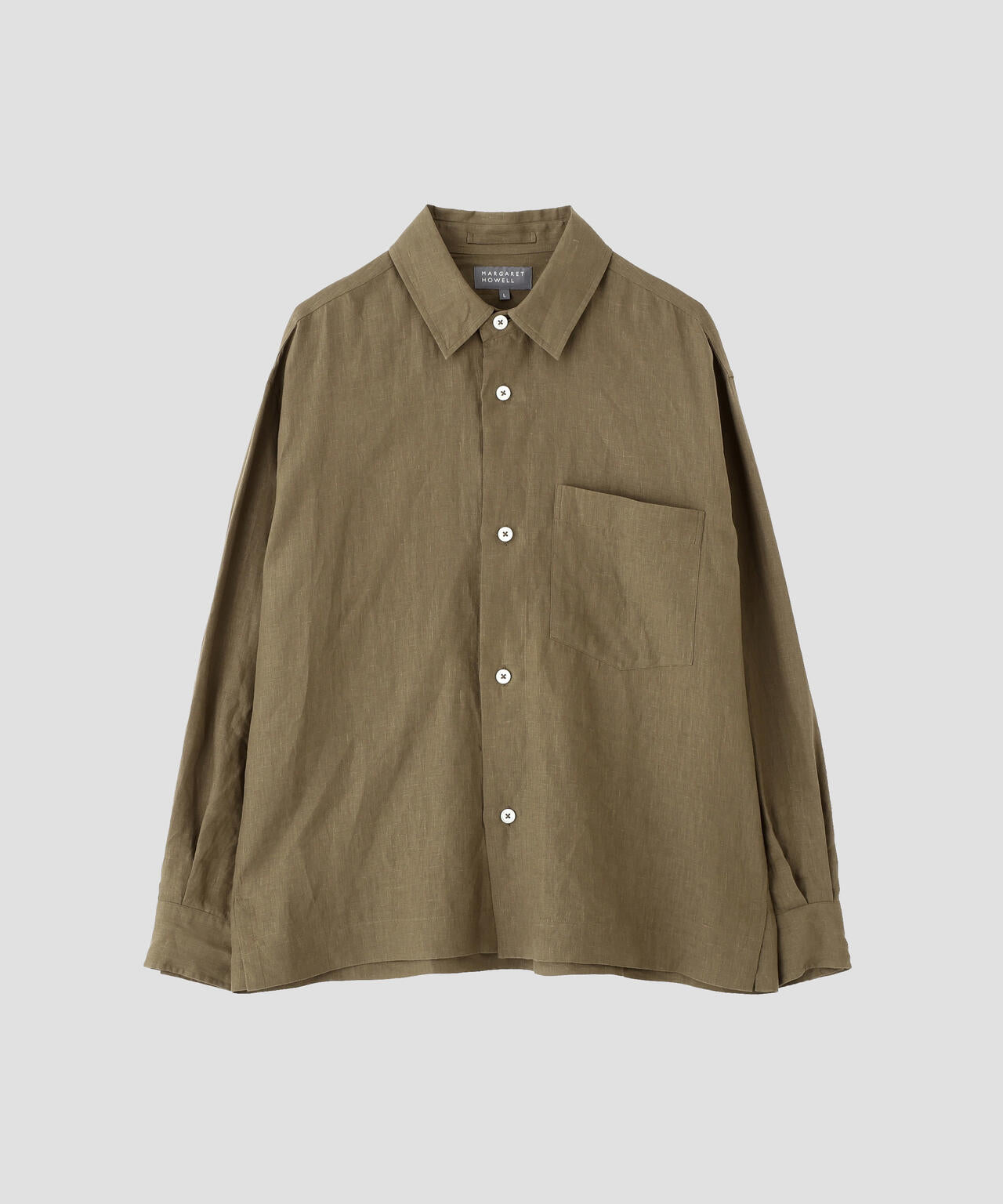 SHIRTING LINEN SHIRT | MARGARET HOWELL（マーガレット・ハウエル