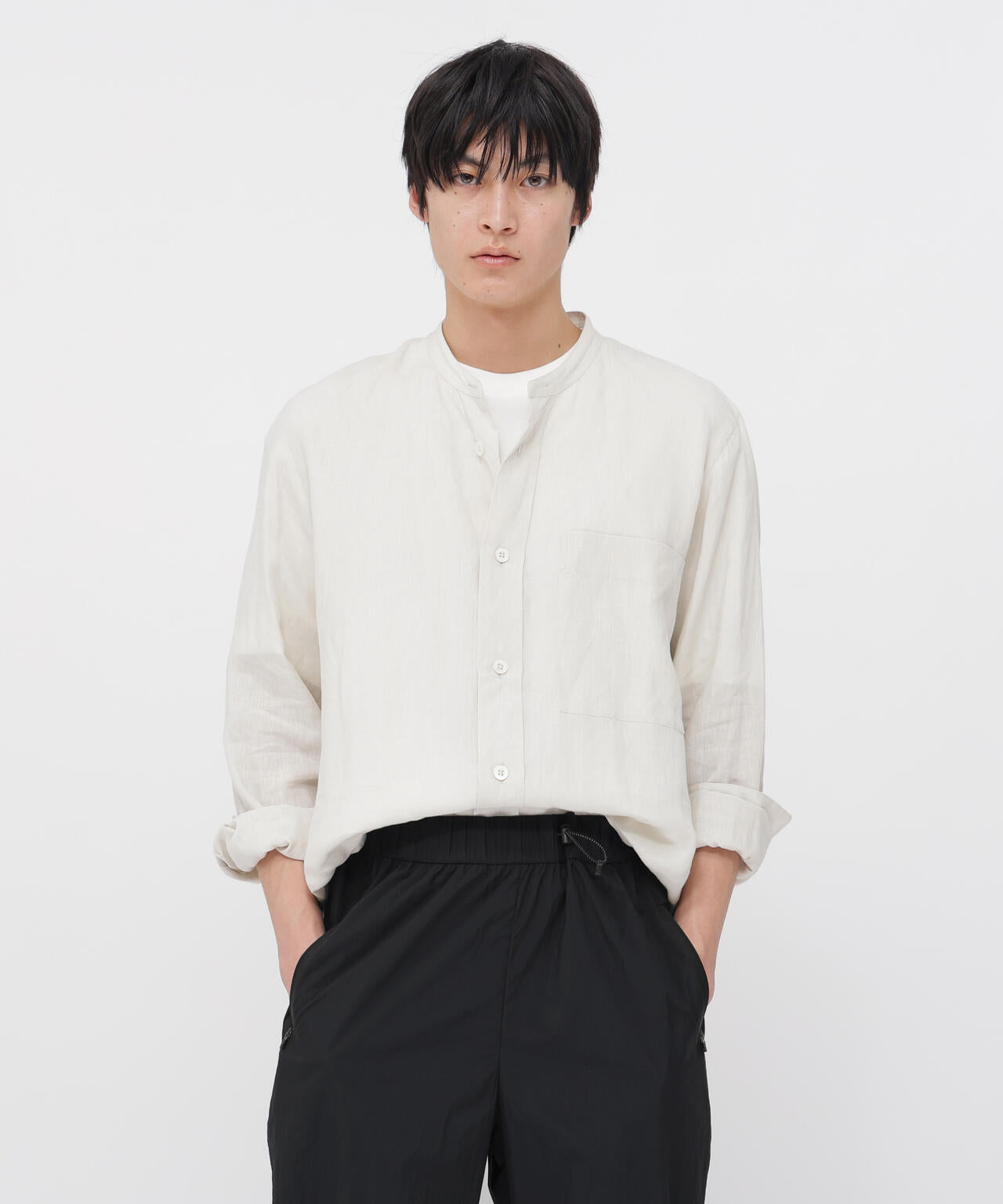 SHIRTING LINEN SHIRT | MARGARET HOWELL（マーガレット・ハウエル