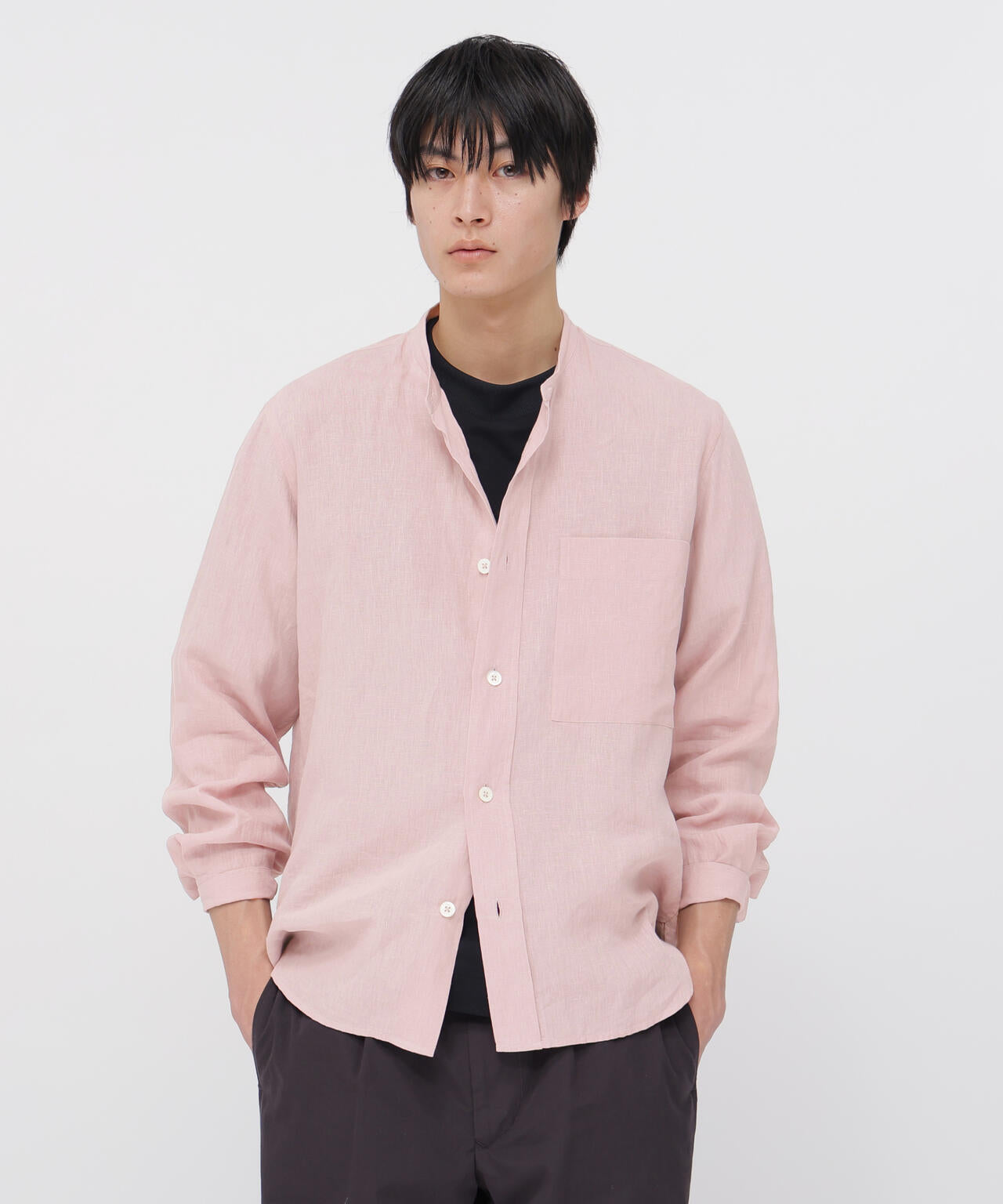 SHIRTING LINEN SHIRT | MARGARET HOWELL（マーガレット・ハウエル