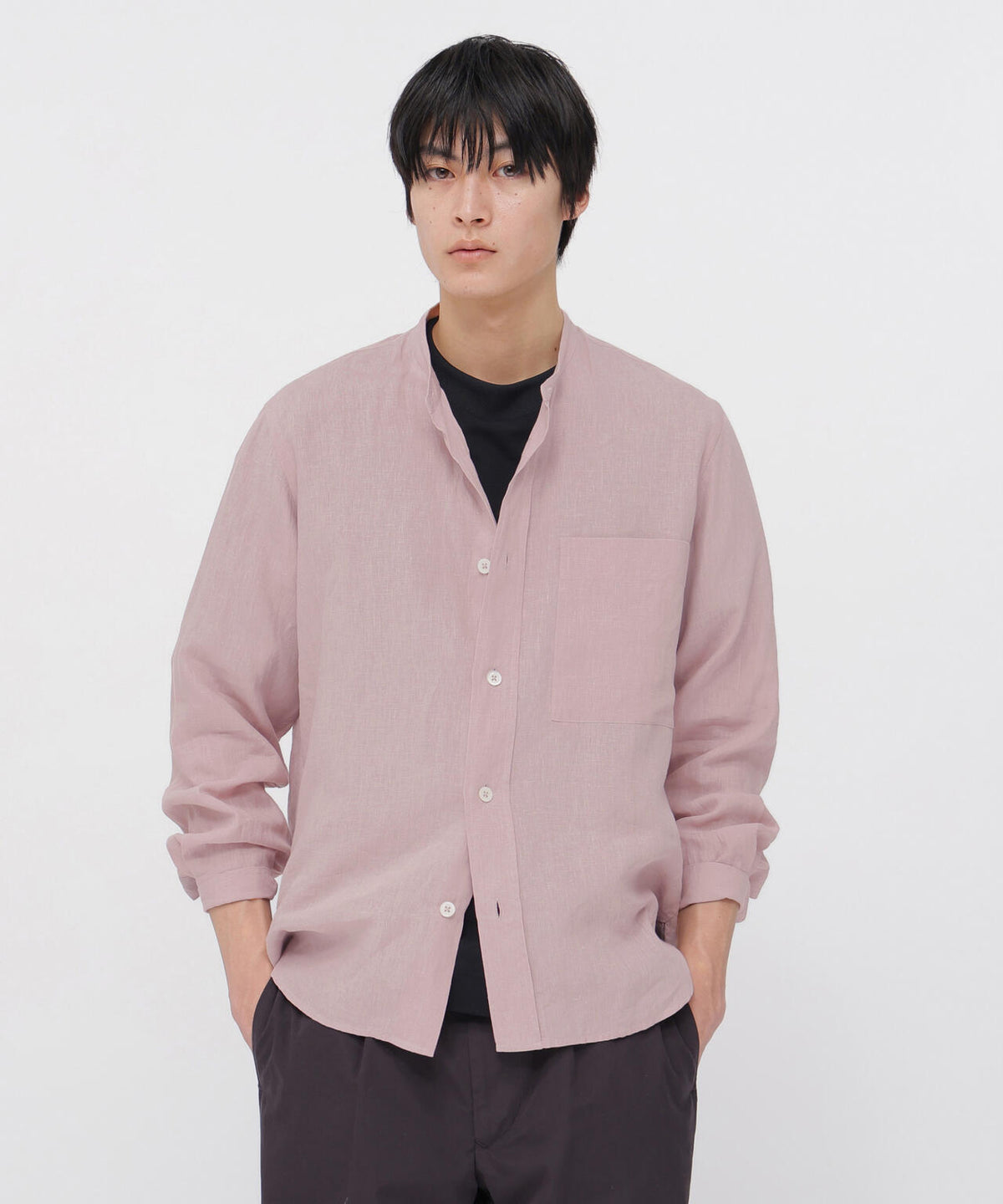 SHIRTING LINEN SHIRT | MARGARET HOWELL（マーガレット・ハウエル 