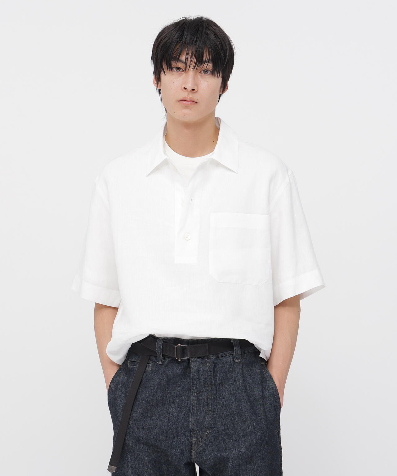SHIRTING LINEN SHIRT | MARGARET HOWELL（マーガレット・ハウエル