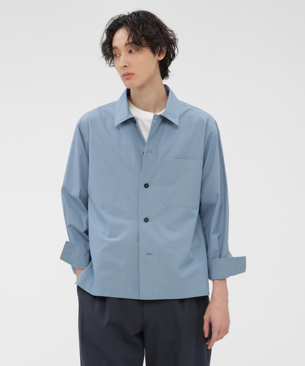 HIGHDENSE COTTON POPLIN SHIRT | MARGARET HOWELL（マーガレット