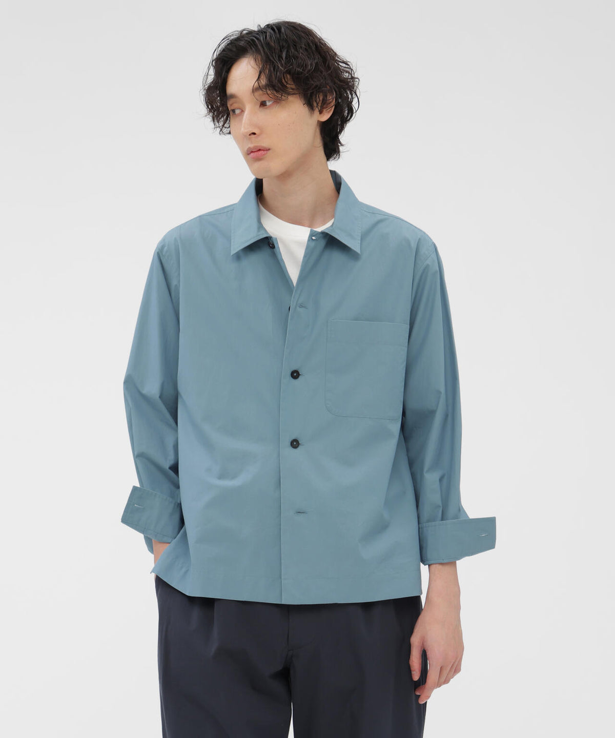 HIGHDENSE COTTON POPLIN SHIRT | MARGARET HOWELL（マーガレット 