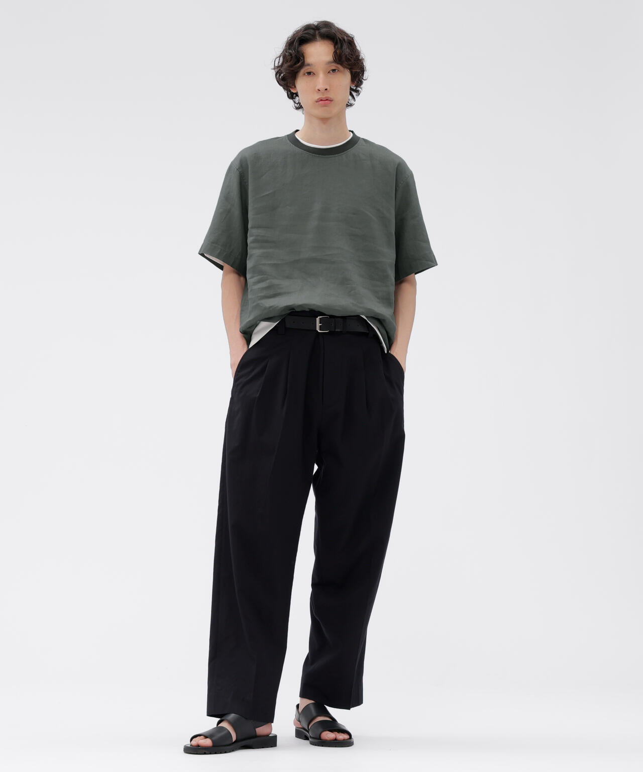 LIGHTWEIGHT LINEN SHIRT | MARGARET HOWELL（マーガレット・ハウエル