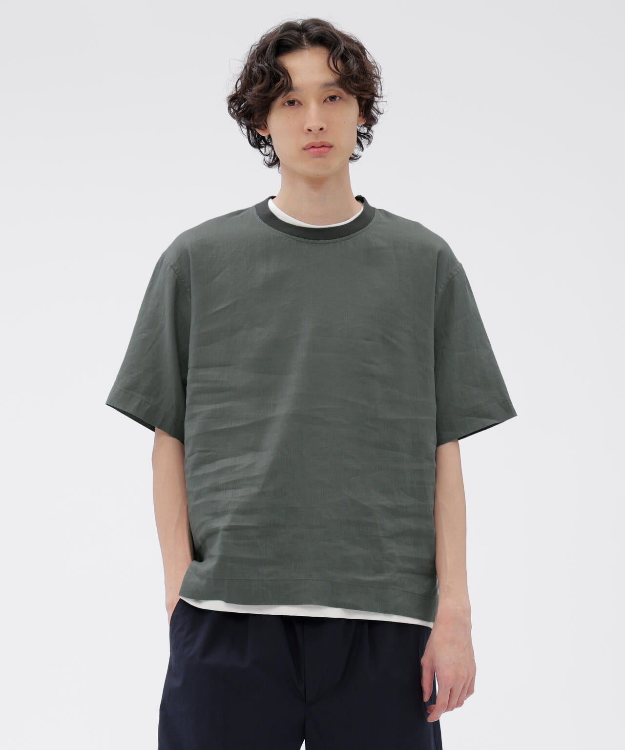 LIGHTWEIGHT LINEN SHIRT | MARGARET HOWELL（マーガレット・ハウエル