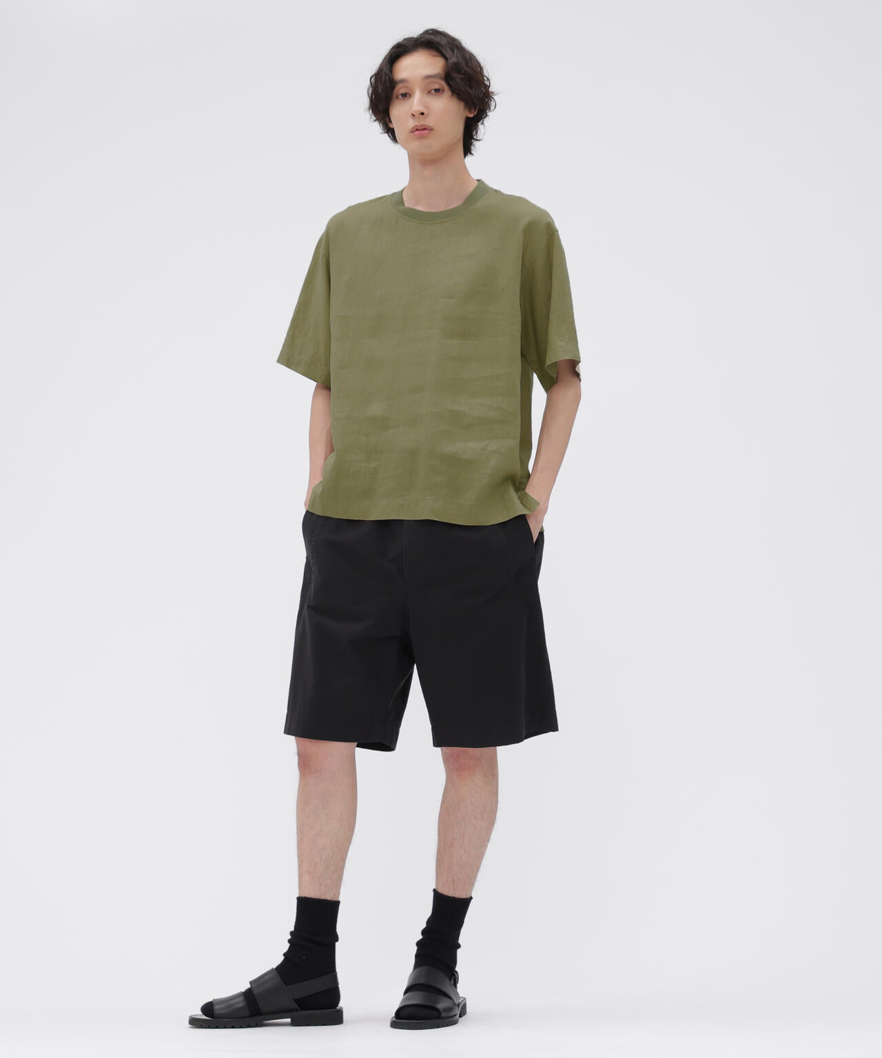 LIGHTWEIGHT LINEN SHIRT | MARGARET HOWELL（マーガレット・ハウエル