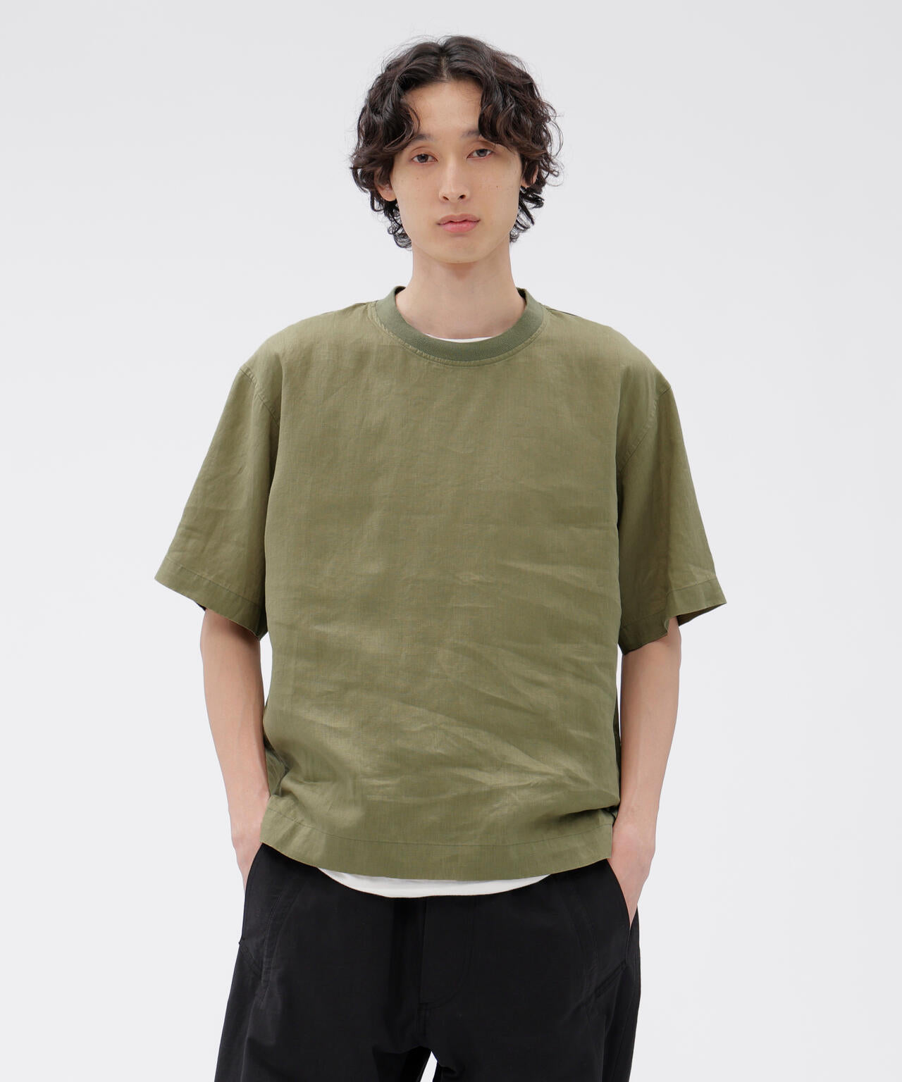 LIGHTWEIGHT LINEN SHIRT | MARGARET HOWELL（マーガレット・ハウエル