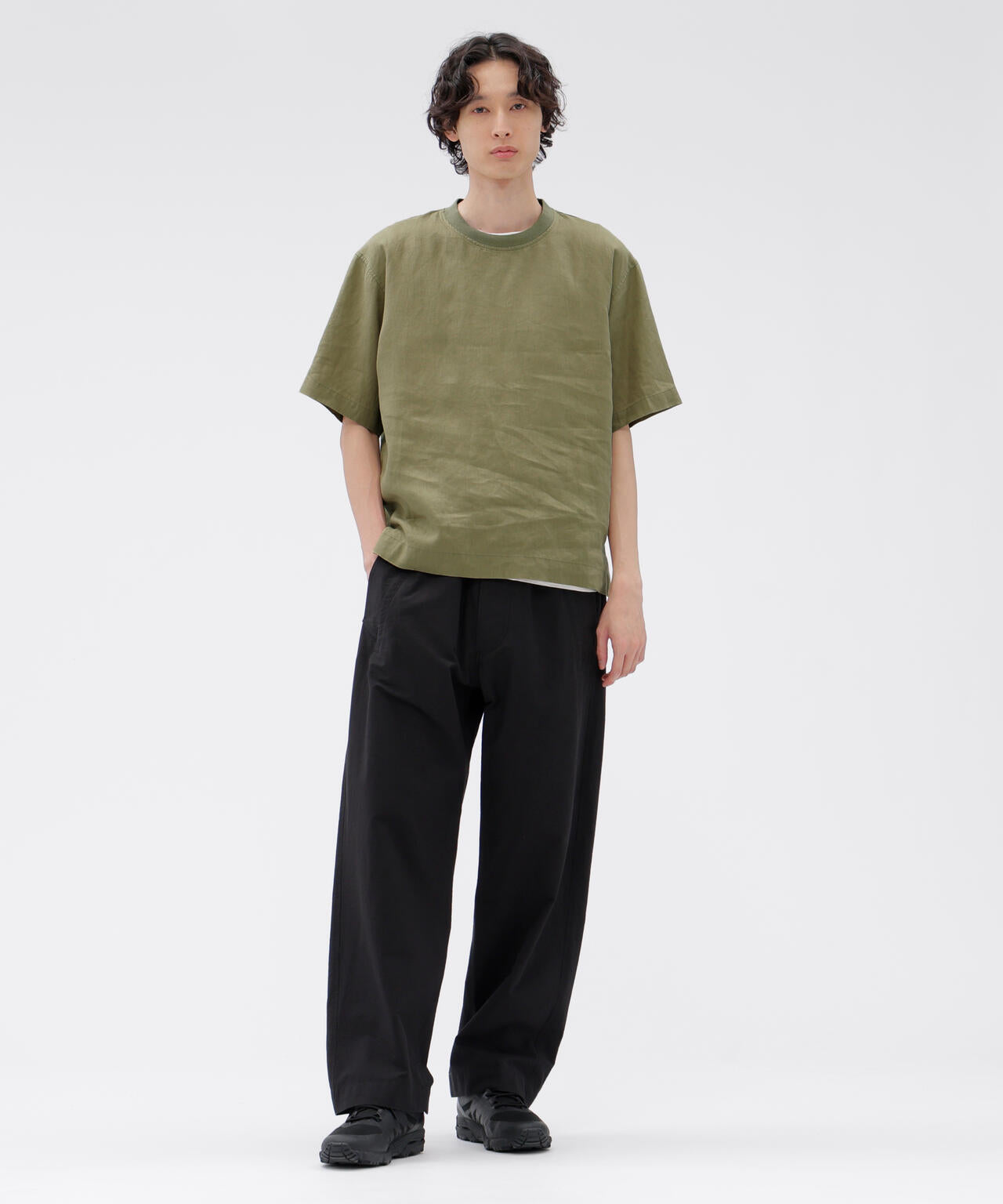 LIGHTWEIGHT LINEN SHIRT | MARGARET HOWELL（マーガレット・ハウエル