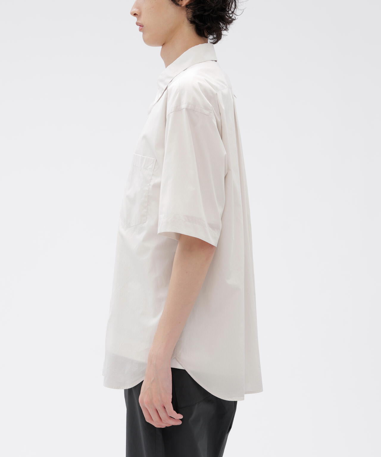 TONAL STRIPE COTTON POPLIN SHIRT | MARGARET HOWELL（マーガレット