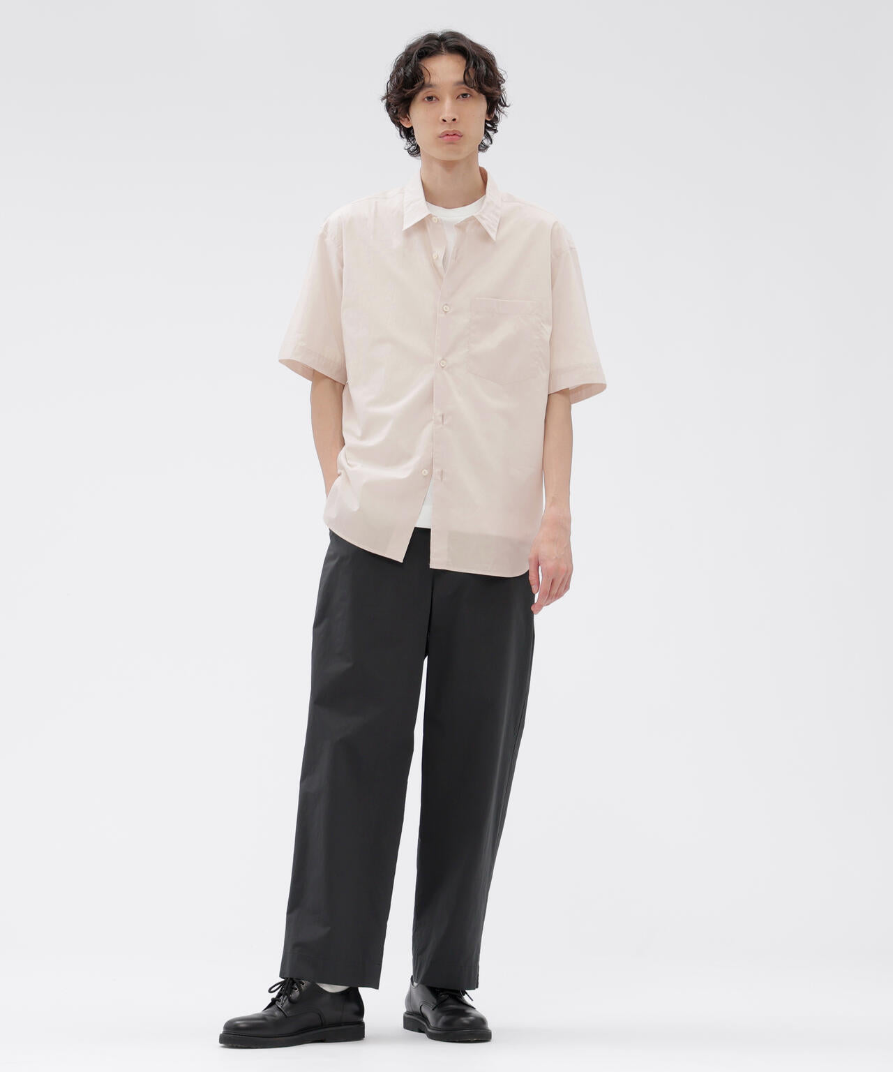 TONAL STRIPE COTTON POPLIN SHIRT | MARGARET HOWELL（マーガレット