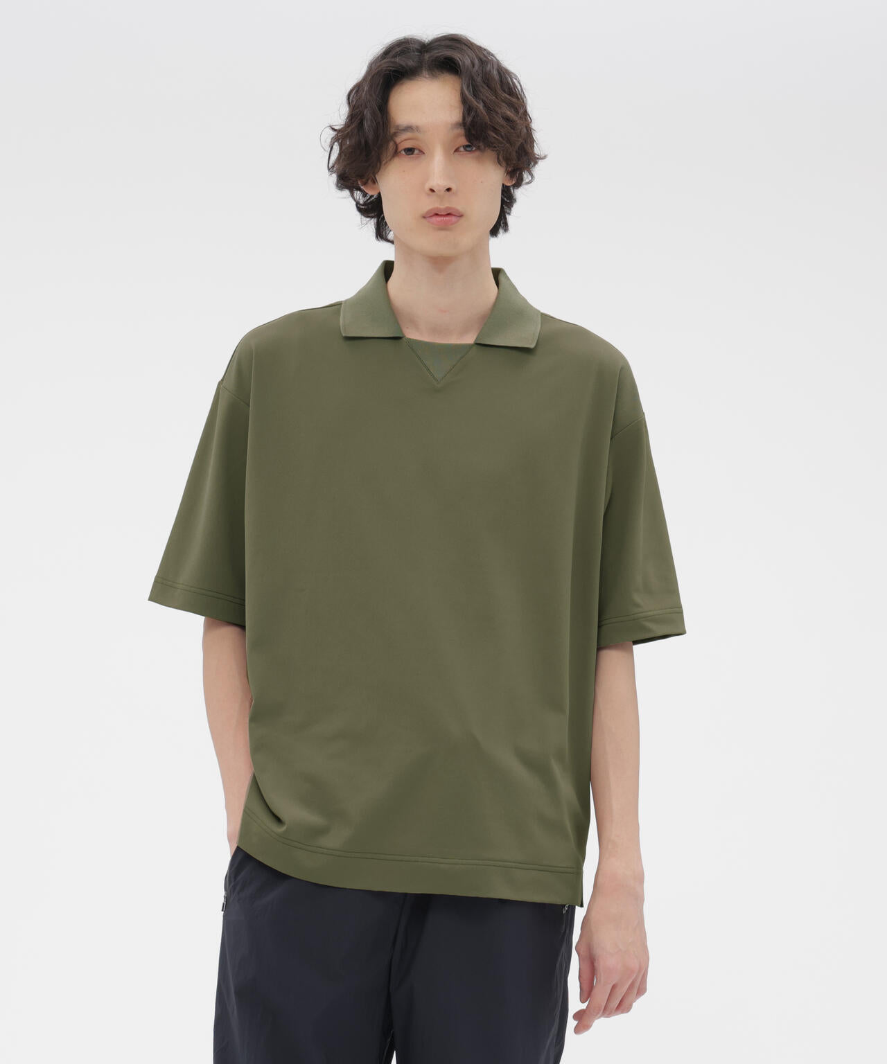 HIGHDENCE MESH JERSEY TOP | MARGARET HOWELL（マーガレット