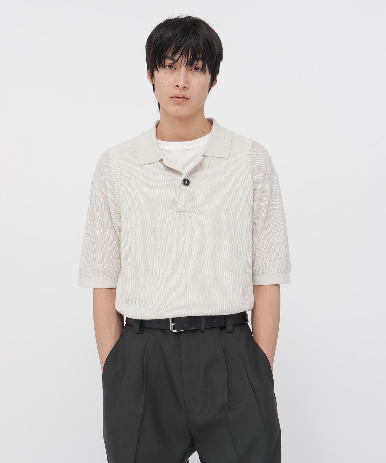 COTTON RAMIE PIQUE KNITWEAR