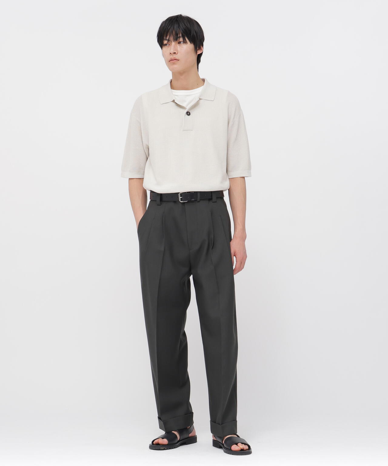 COTTON RAMIE PIQUE KNITWEAR