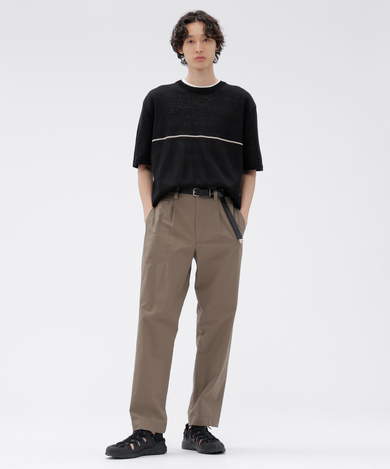マーガレットハウエル PJ STRIPE LINEN シャツ ストライプ リネン MARGARET HOWELL - マーガレットハウエル PJ STRIPE LINEN シャツ